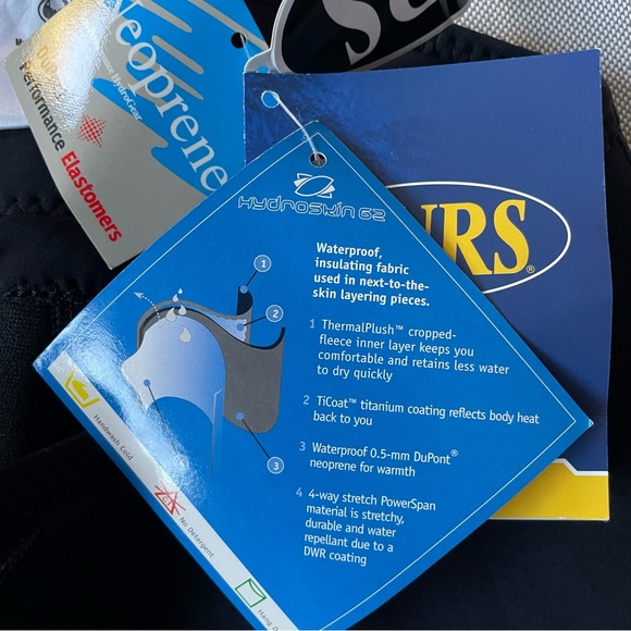 NRS HydroSkin G2 WetSuit Titanium Neoprene Shorts NWT Men’s Size Medium - Picture 3 of 10